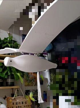 手工制作工艺品会飞的海鸥木制空中吊饰民俗酒店平衡挂饰玩具飞鸟