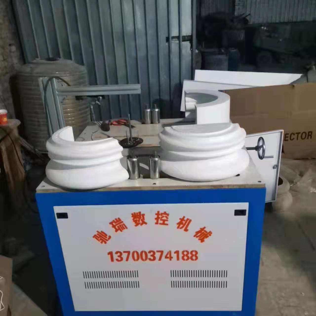 eps线条切割机 罗马柱柱头切割机 泡沫圆弧切割机