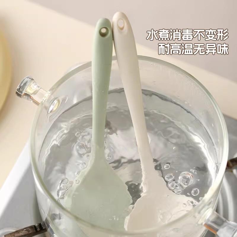 硅胶勺子锅铲迷你小号婴儿宝宝辅食工具汤勺家用不粘锅炒菜铲厨具