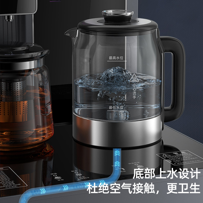 客厅高端大尺寸茶吧机家用2023新款饮水机全自动智能水桶下置立式