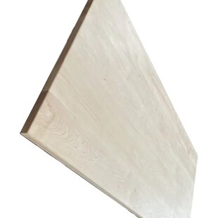 精选加拿大硬枫木木料桌面板台面书桌实木板diy雕刻原木木方家俱