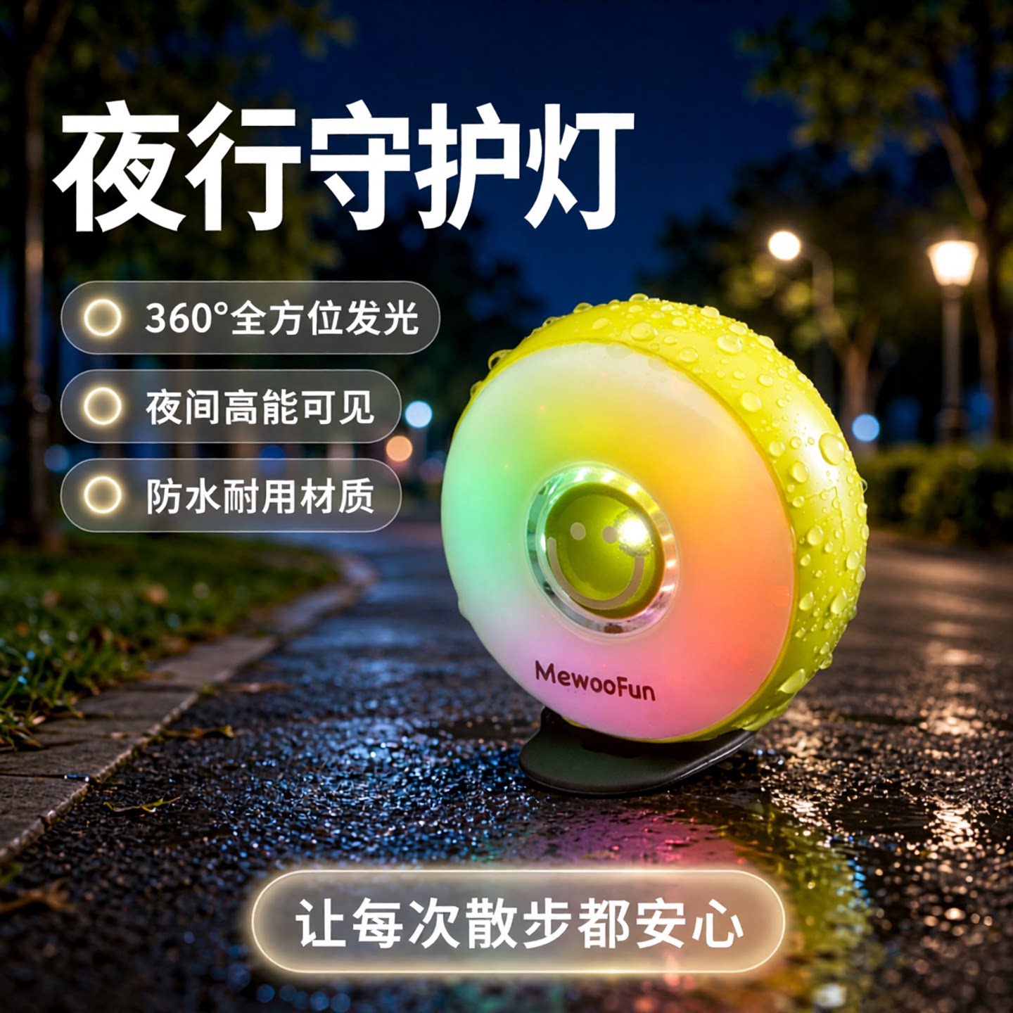 Ropet狗狗夜行LED发光项圈图片