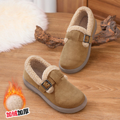老北京棉鞋 豆豆妈妈鞋 女冬季 保暖防滑加绒加厚雪地靴布鞋 2025新款