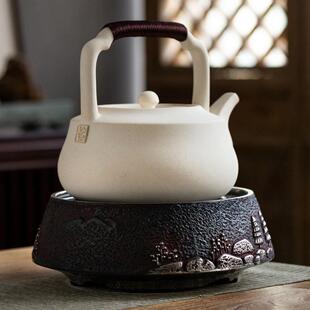 御汕堂煮茶电陶炉茶炉静音铁壶烧水泡茶台式迷你家用煮茶器陶电炉