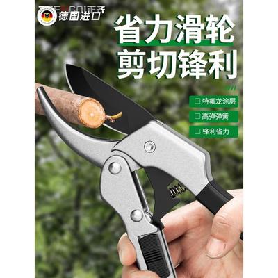 德国进口剪树枝专用剪刀修枝剪强力粗枝剪子省力园艺园林修花果树