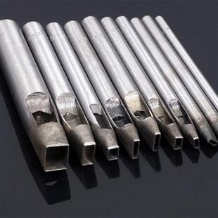 表带打孔器皮带冲DIY皮革打孔冲工具 腰冲方角一字冲长方形打孔器