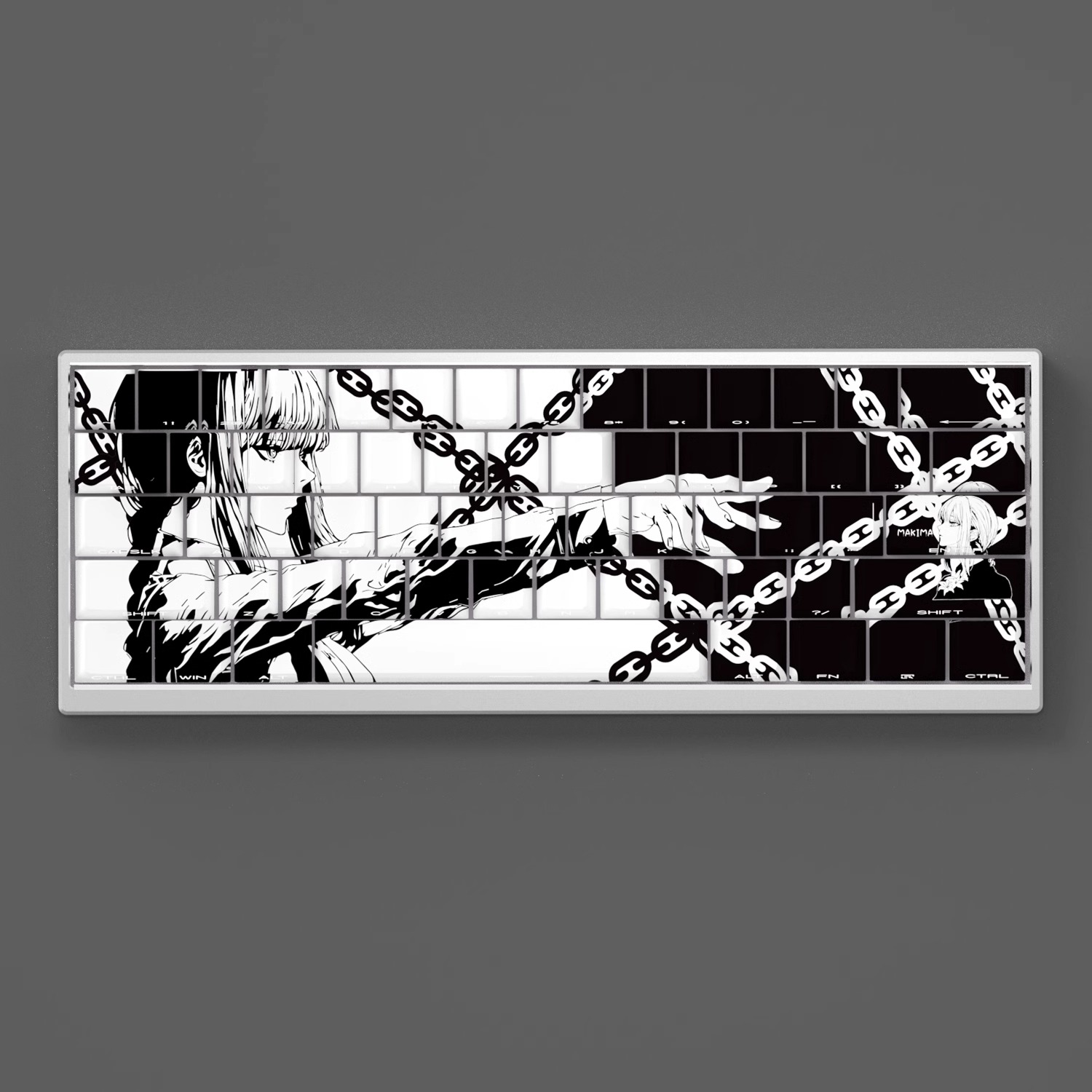 文绍玛奇玛锁链130键主题键盘帽