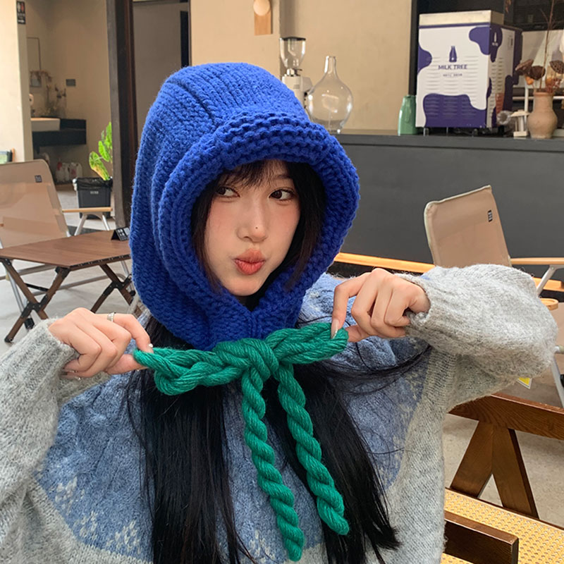 畔若月针织户外可爱女秋冬