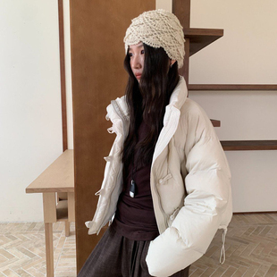 一念冬上新简约立领绗缝保暖羽绒服外套N454N036