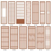 精选东阳木雕实木花格新中式 屏风隔断镂空仿古门窗花玄关背景墙格