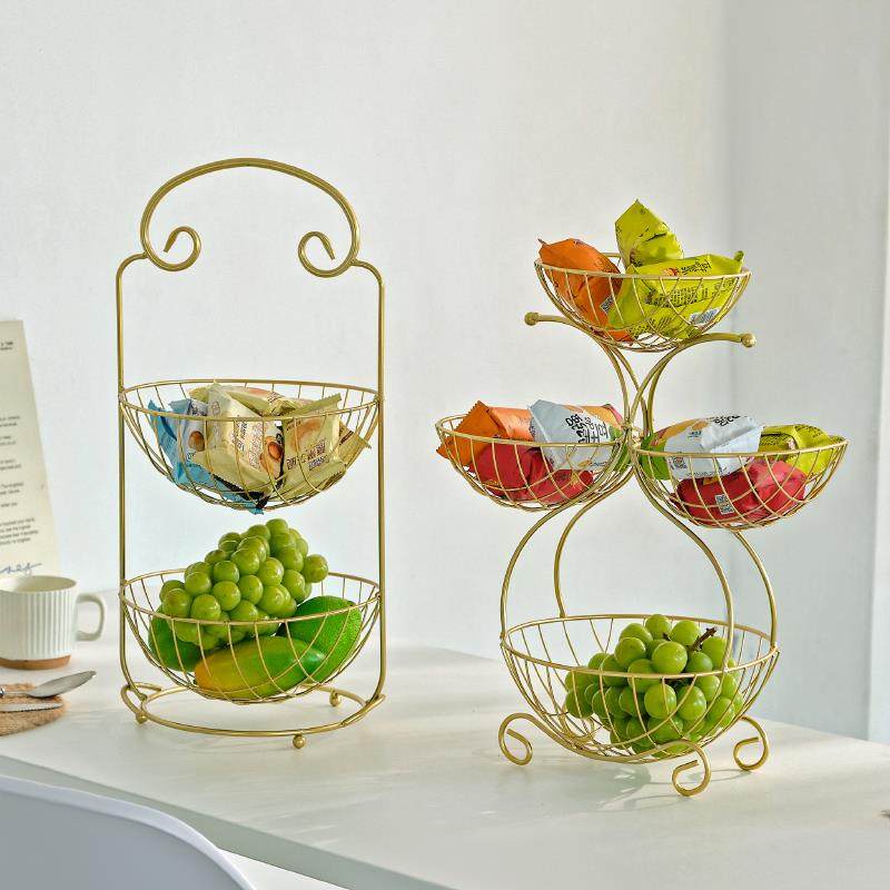 新款手工果篮桌面挎包网红果篮零食收纳篮时尚创意简约挎包水果蓝