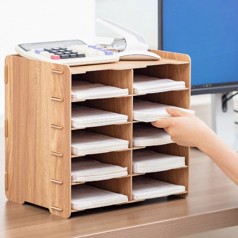 精选桌面A5文件柜票据收纳盒快递单整理架入库单据收纳柜凭证收纳,收纳整理,桌面收纳盒,淘宝优惠券,粉丝福利购,淘宝优惠卷