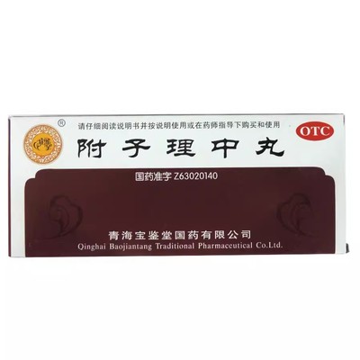 宝鉴堂 附子理中丸 9g*10丸/盒