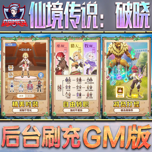 仙境传说：破晓GM后台无限内购元宝钻石手游单机脚本科技折扣小程序辅助安卓内部开局号初始自抽号