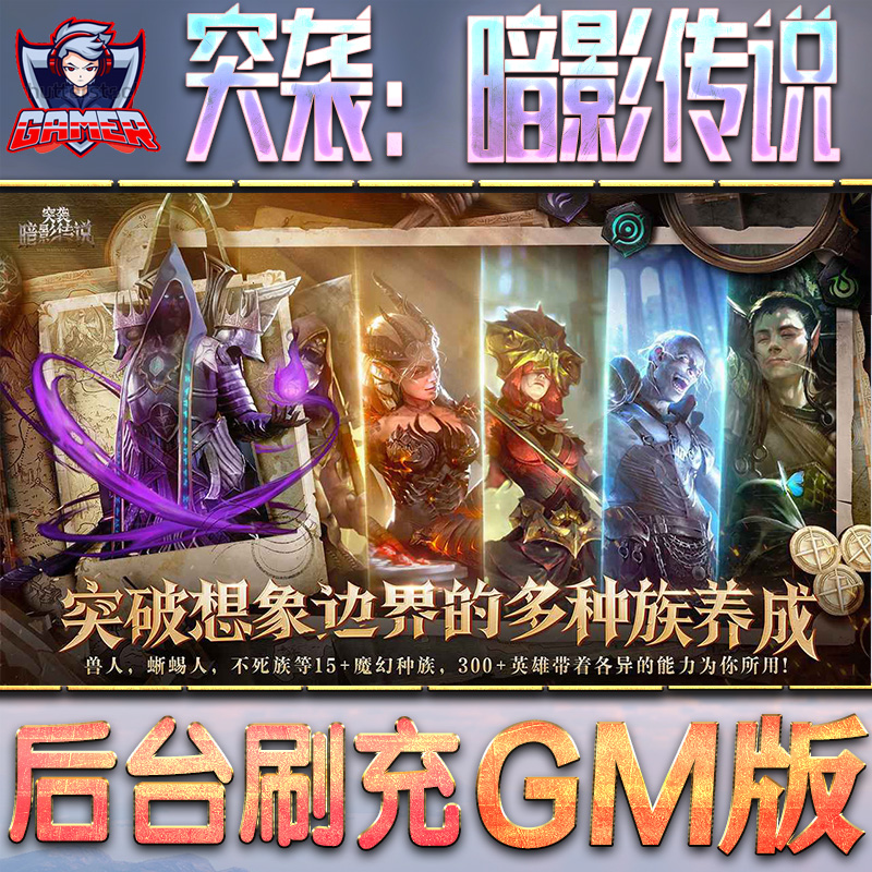 突袭：暗影传说游戏GM后台无限