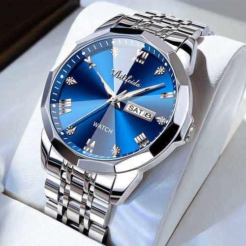 名牌正品精钢2024新款瑞士石英表