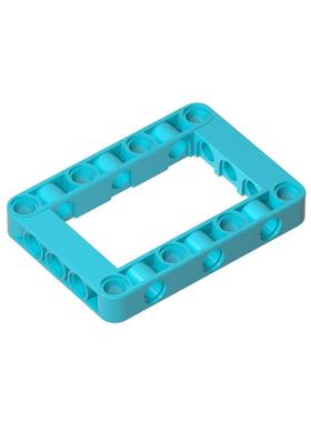 高砖积木零件GDS-972配件5x7 孔臂圈/圈梁兼容64179小颗粒MOC散件