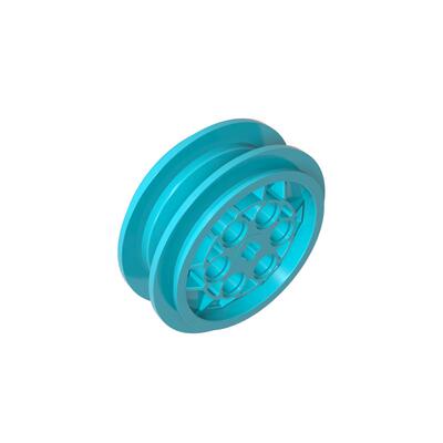 高砖积木零件GDS-1579配件轮毂兼容86652小颗粒MOC拼插散件