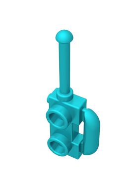 高砖积木零件GDS-90052配件对讲机兼容19220小颗粒MOC拼插散件