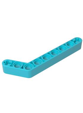 高砖积木零件GDS-674配件1x9(7x3)弯臂兼容32271小颗粒MOC散件