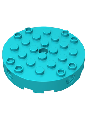 高砖积木零件GDS-90231配件6x6兼容18897小颗粒MOC拼插散件