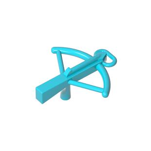 高砖积木零件GDS-M370配件弩弓箭兼容小颗粒MOC拼插散件