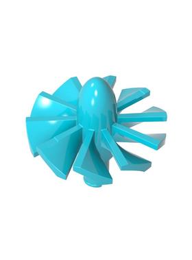 高砖积木零件GDS-1339配件2.4cm螺旋桨桨叶兼容43122-18753-46667