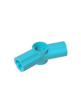 高砖积木零件GDS-918配件3# 157.5°十字轴连接器兼容32016散件