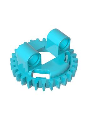 高砖积木零件GDS-1336配件28齿齿轮兼容99010-601948MOC拼插散件