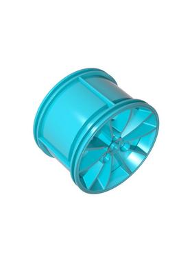 高砖积木零件GDS-1473配件81.6X44轮毂兼容23800小颗粒拼插散件