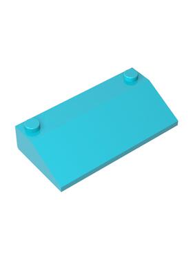 高砖积木零件GDS-1176配件3x6 挡风玻璃33°兼容58181MOC拼插散件