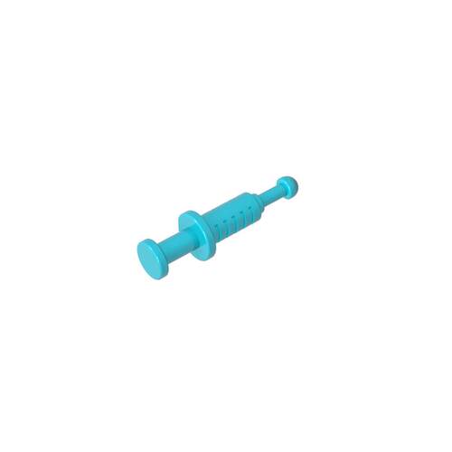 高砖积木零件GDS-2055配件针管注射器兼容87989小颗粒MOC拼插散件