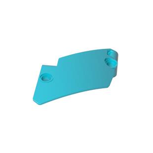 高砖积木零件GDS-2194配件5x7 弧面锥型科技面板 左兼容80267散件