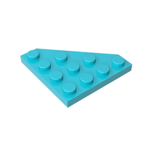 高砖积木零件GDS-554配件4x4 楔形板(剪角)兼容30503小颗粒散件