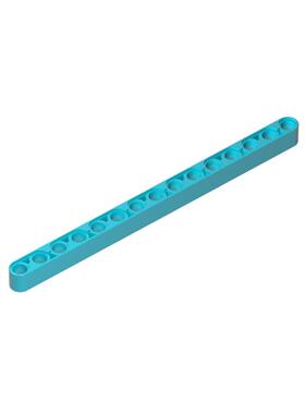 高砖积木零件GDS-668配件1x15带孔臂(厚)兼容32278-64871拼插散件