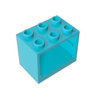 高砖积木零件GDS-1299配件2x3x2 柜子兼容92410-4532MOC拼插散件