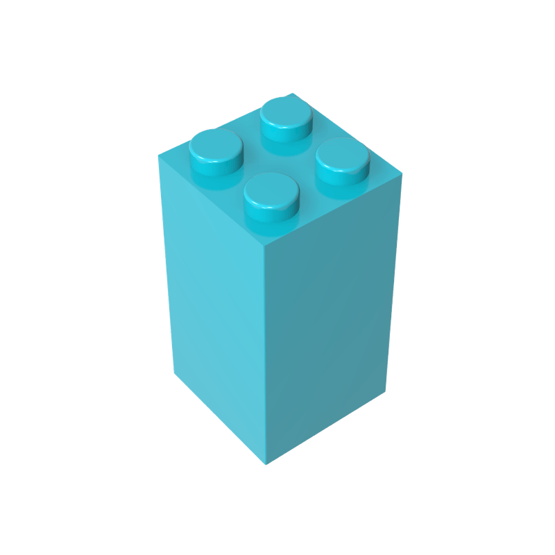 高砖积木零件GDS-867配件2x2x3兼容30145小颗粒MOC拼插散件