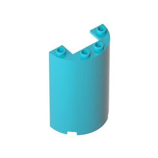 高砖积木零件GDS 弧形墙壁兼容85941小颗粒MOC散件 1164配件2x4x5