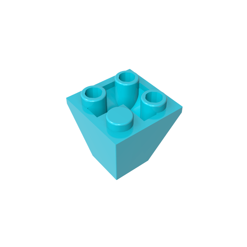 高砖积木零件GDS-1040配件2x2兼容3676小颗粒MOC拼插散件