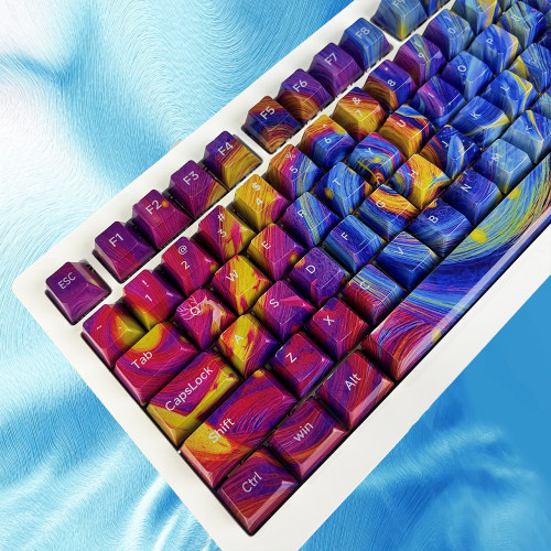 沧溟之镜PBT五面热升华键帽