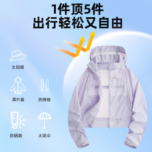 冰丝防晒衣女2026新款夏季防紫外线巨好看小个子穿搭轻薄速干外套