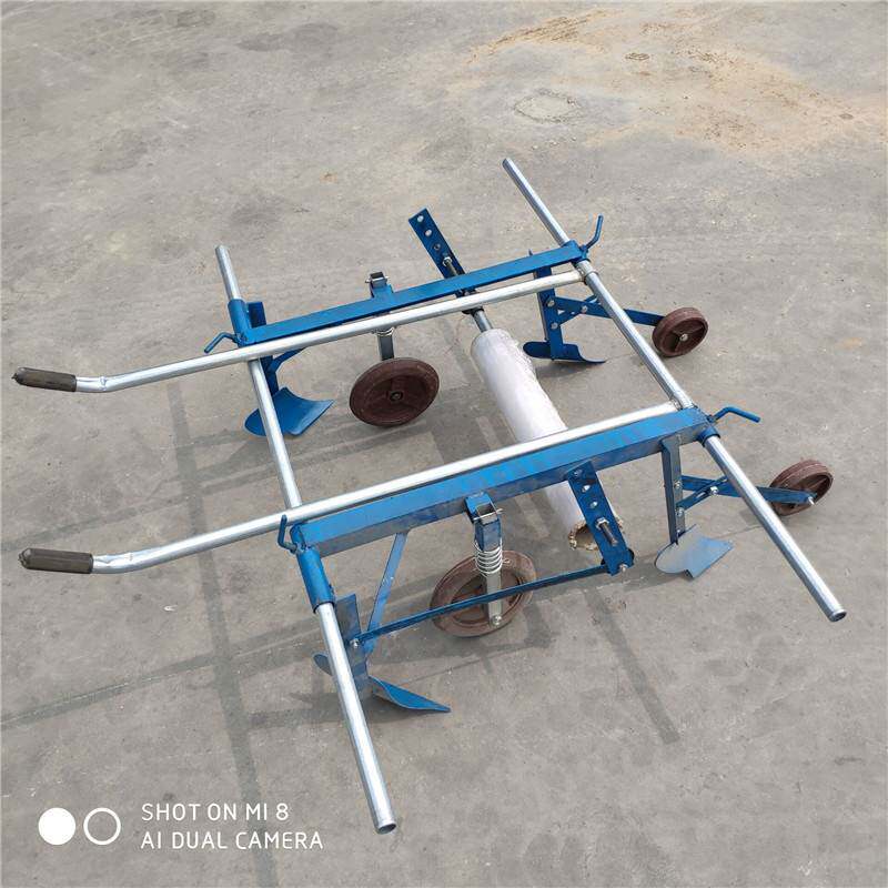 手拉式地膜覆盖机人力盖膜机农用覆膜机薄膜铺膜机人工铺地膜机器