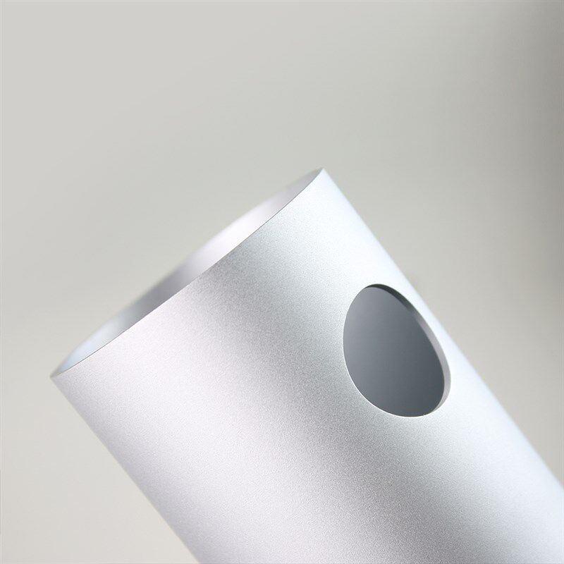 White Design 创意金属倾斜铝合金笔筒 简洁桌面收纳高端文具