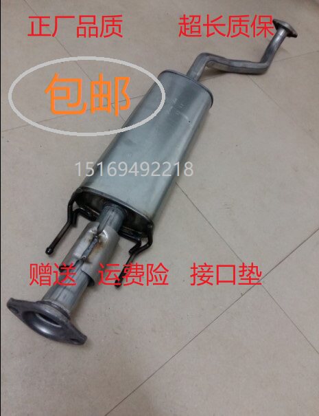 适用于尼桑颐达 骊威 骐达轩逸中节消声器中段409钢排气管消音器