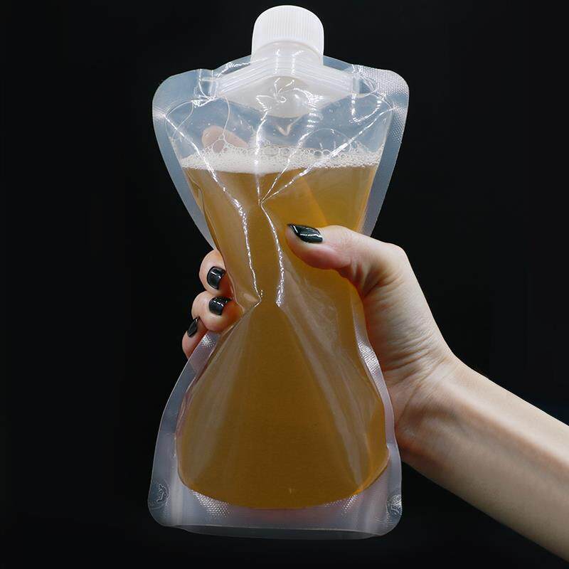 加厚鲜啤吸嘴袋散啤包装袋酒水饮料斤精酿啤酒袋液体包装袋