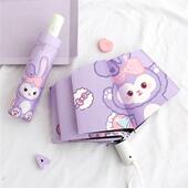 玉桂狗防晒防紫外线晴雨两用女全自动折叠雨伞学生遮阳定制卡通伞