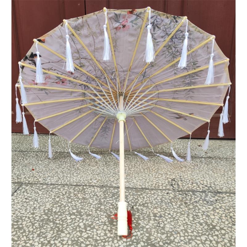 道具跳舞伞流苏伞走秀演出古风古典汉服拍照舞台装饰工艺伞舞蹈伞