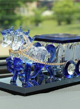 玻璃工艺品摆件水晶小动