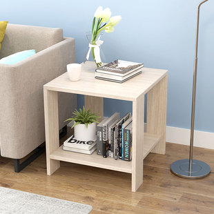 木质办公室简易小桌子台子放打印机饮水机小方桌办公家具简易小型