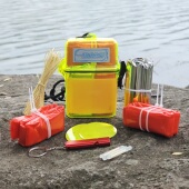 防寒求生盒 一诺求生录 水域 迷你随身便携密封多功能洪灾防溺水